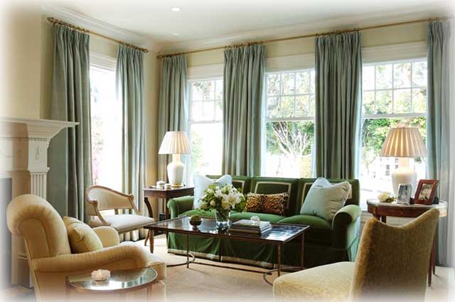Pinch Pleat Curtains For Living Room